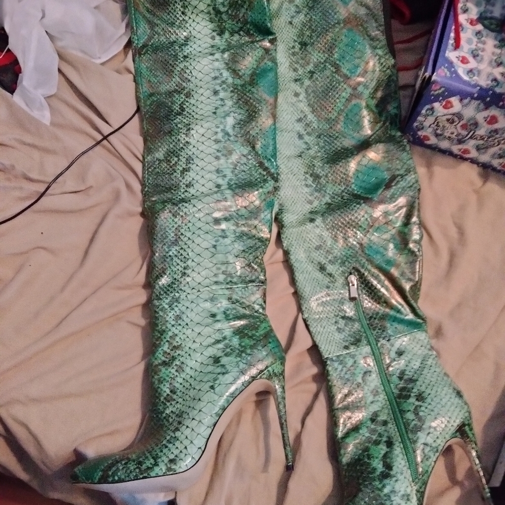 OTK reptile finish boots.
